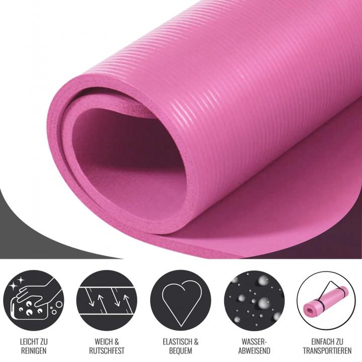 Immagine prodotto Gorilla Sports Tappetino da yoga (15 mm)