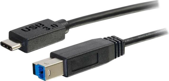 Actual product image C2G USB cable 24-pin USB type C (M) (1 m, USB 3.2 Gen 1)