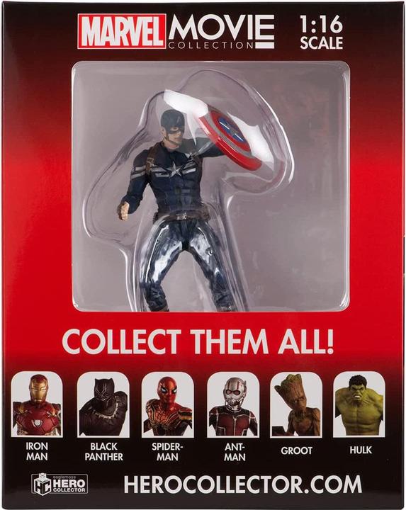 Actual product image Thumbs Up ThumbsUp! action figure Captain America 1:16 blue/red
