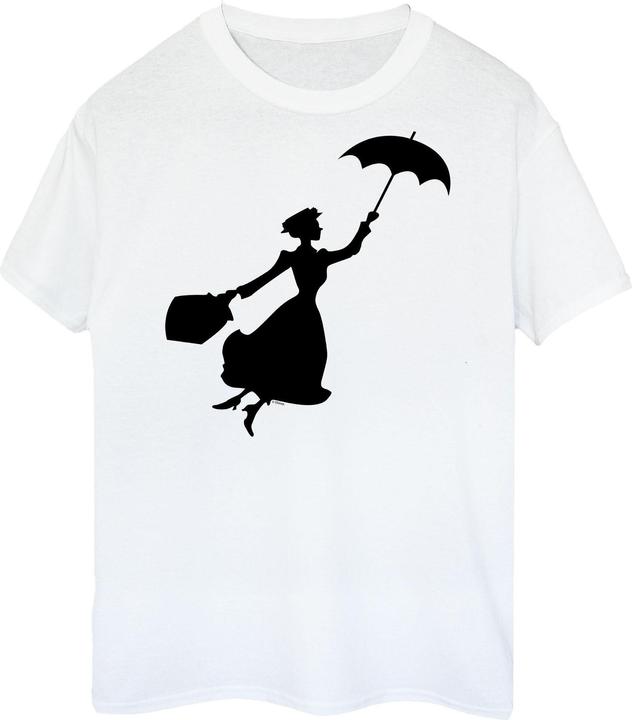 Immagine prodotto Disney Mary Poppins Flying Silhouette Maglietta Donna (XL)