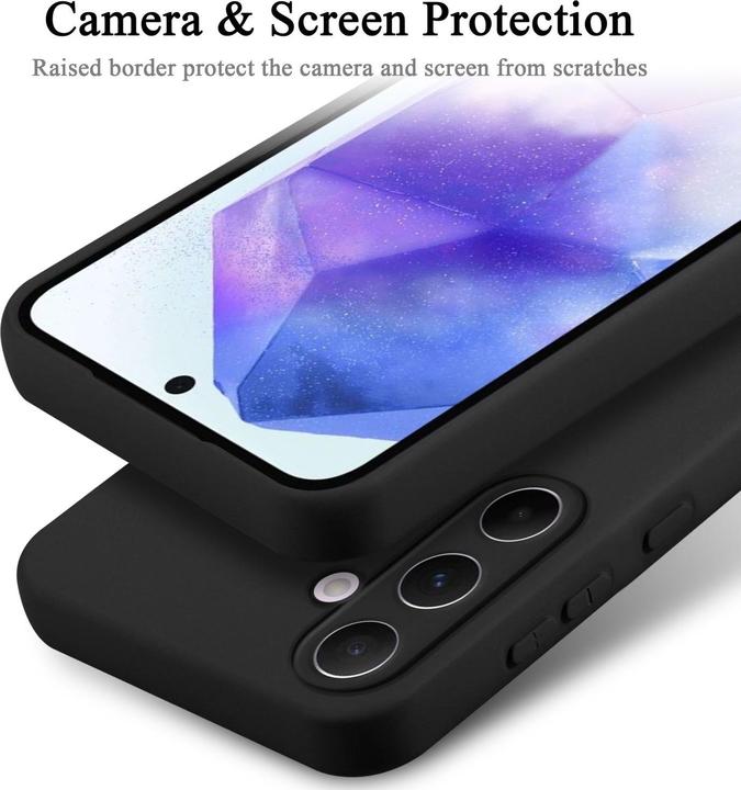 Produktbild Cadorabo Hülle für Samsung Galaxy A55 TPU im Liquid Schutz Silikon Design (Samsung Galaxy A55)
