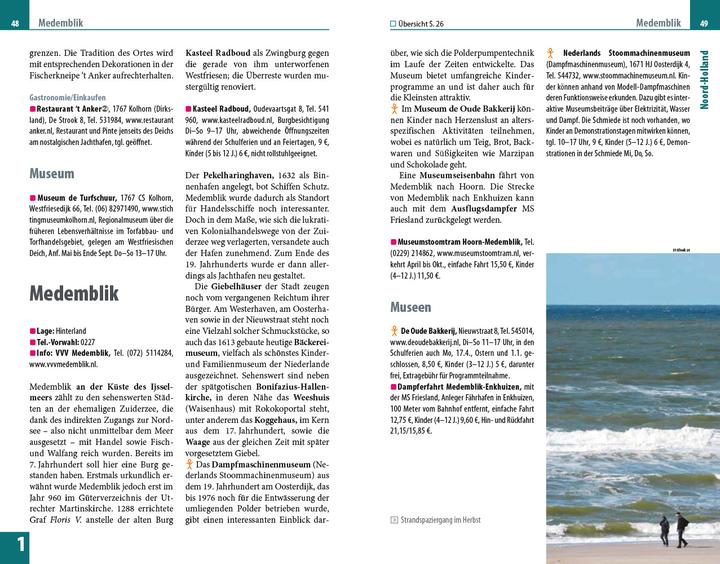 Produktbild Reiseführer Holland - Die Westküste (Deutsch, Barbara Otzen, Hans Otzen, 2024)