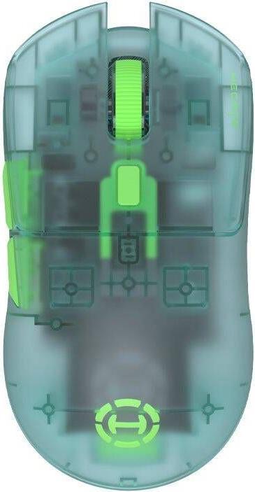 Edifier Souris de jeu sans fil HECATE G3M PRO 26000DPI (verte) (Sans fil)