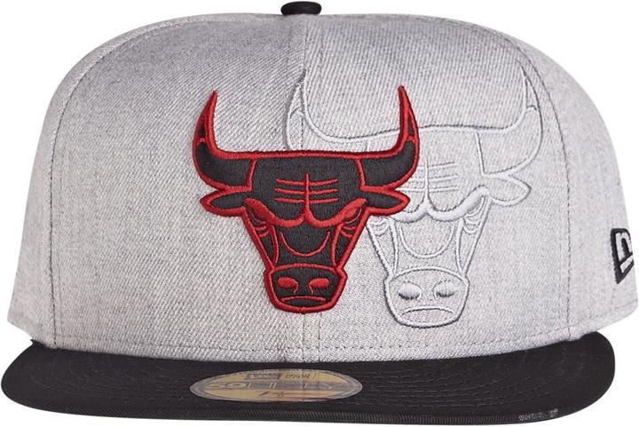 Produktbild New Era 59Fifty Cap - SCREENING Chicago Bulls grau - 7 3/4 (7 3/4)