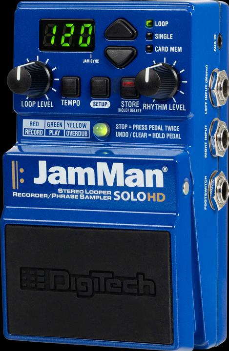 Produktbild Digitech Effektpedal, Jam Man Solo HD, Stereo Looper