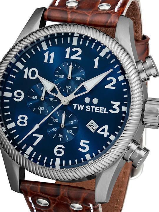 Immagine prodotto TW-Steel VS111 Volante Cronografo 48mm 10ATM (Cronografo, 48 mm)