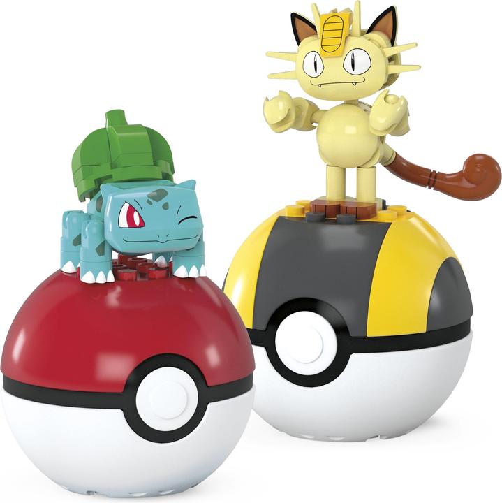 Actual product image Pokémon MEGA Bulbasaur & Meowth