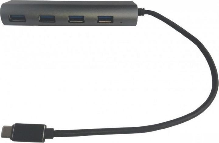 Immagine prodotto Techly USB3.1 Super Speed Hub 4 porte con cavo USB tipo C PD (USB-C, 4 Porti)