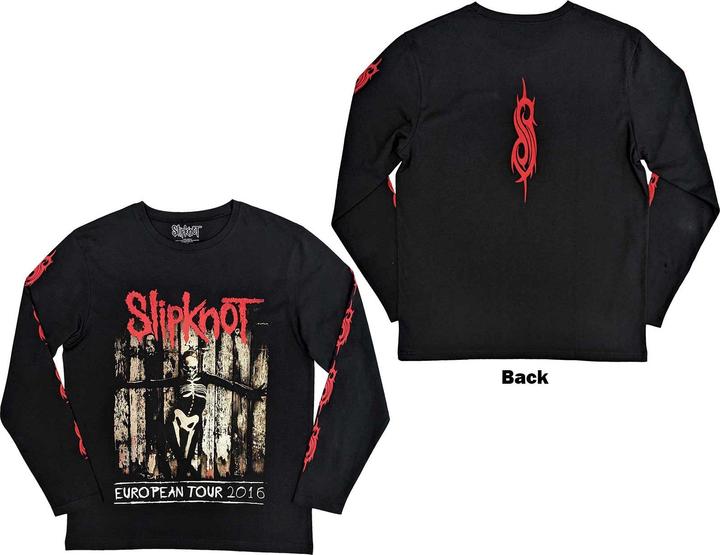 Slipknot Skeleton Flag (Longsleeve)