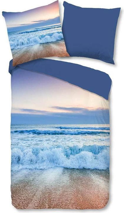 Traumschlaf Meer und Strand (Bettwäsche Set, 135x200 cm + 80x80 cm)