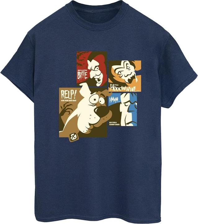 Immagine prodotto Scooby Doo Maglietta Ampia Quadrati Donna (L)