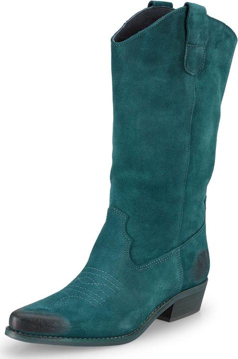 Felmini GERBERA 7962 ist ein bemerkenswerter Cowboystiefel mit mittlerer Wade, der rustikalen Charme und raf