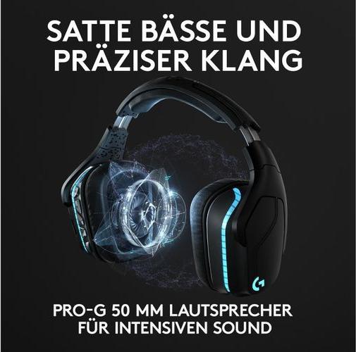 Actual product image Logitech G G935 Wireless 7.1 Surround Sound LIGHTSYNC for Gaming - 2.4 GHz - EMEA (Wireless)