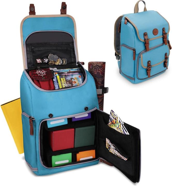 Produktbild Enhance TCG Series Trading Card Backpack Designer Edition Blue Mid-Size