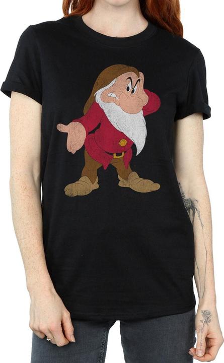 Image du produit Snow White T-shirt grincheux en coton pour dames et messieurs (S)