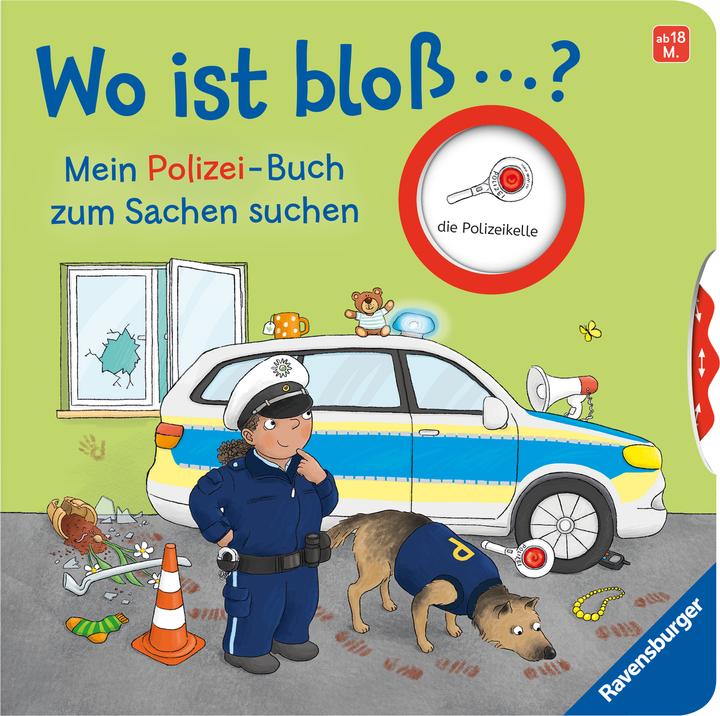 Produktbild Ravensburger Wo ist bloss...? Mein Polizei-Buch zum Sachen suchen (Deutsch)