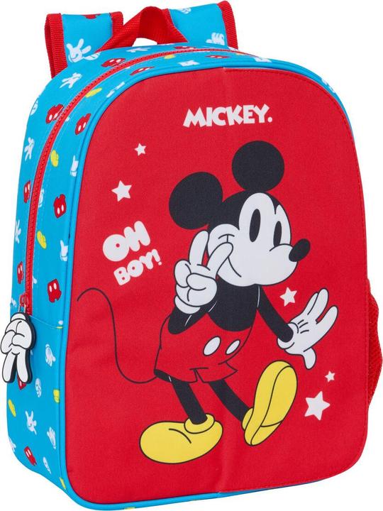 Produktbild Mickey Mouse Club House Schulrucksack Mickey Mouse Clubhouse Fantastic Blau Rot 26 x 34 x 11 cm