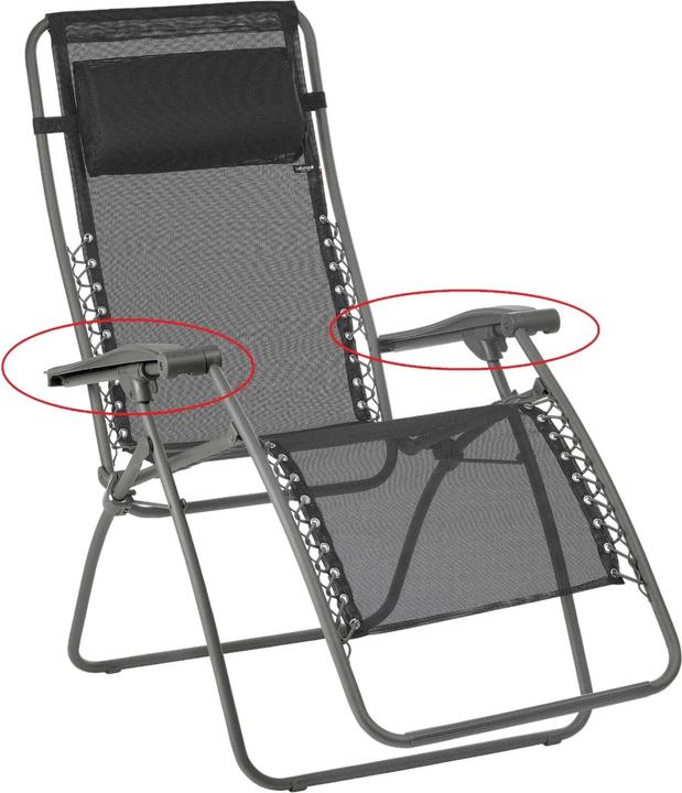 Immagine prodotto Lafuma Set di braccioli per poltrona reclinabile RSX - RSXA