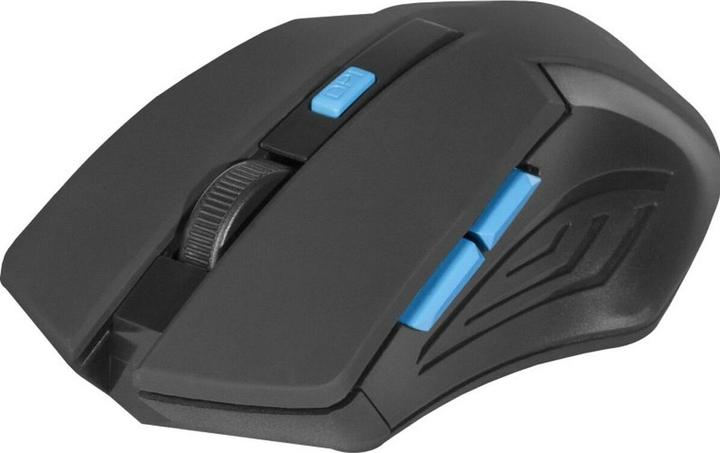 Produktbild Defender MAUS ACCURA MM-275 RF SCHWARZ UND BLAU OPTICAL 1600DPI 6P (Kabellos)