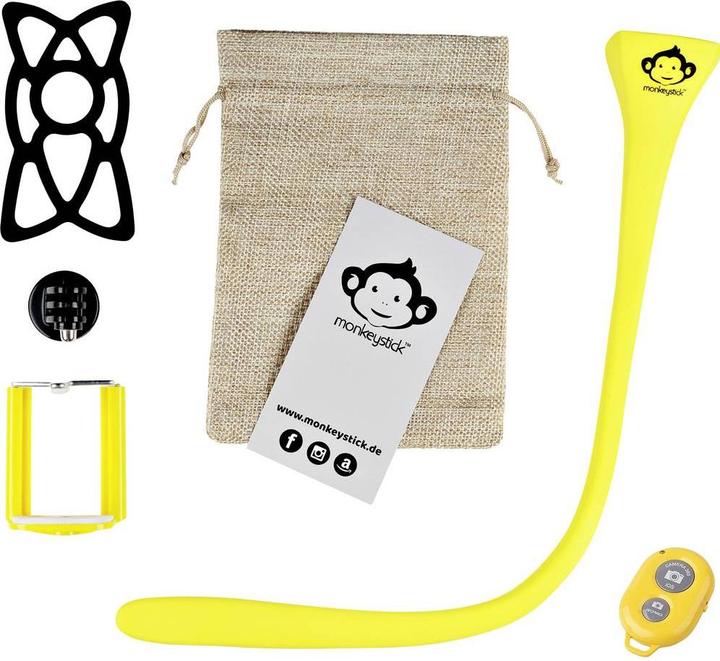 Actual product image Monkeystick b Flexible Selfie Stick