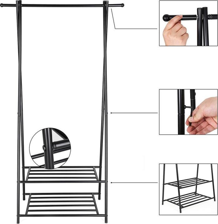 Productafbeelding Songmics Kledingrek