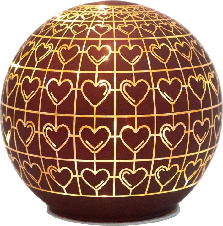 Actual product image Sirius Frida lantern, Ø 15 cm, Bordeaux (1 x)