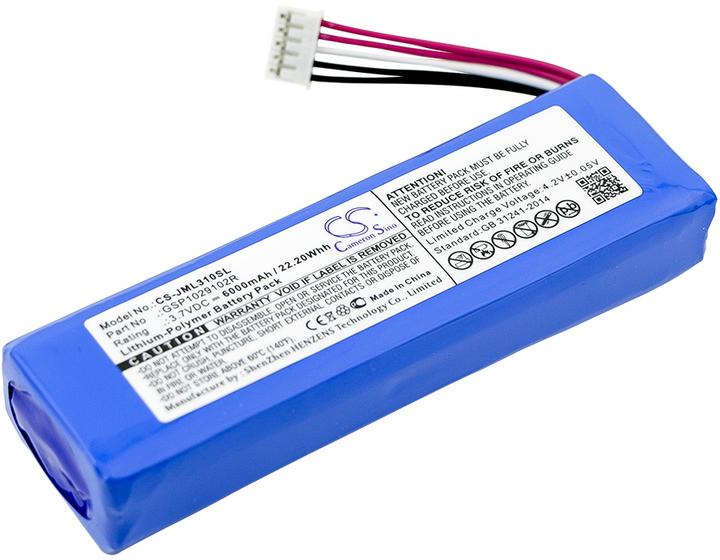GreenCell Batteria a celle verdi per JBL Charge 2, 2+ ecc. 6000mAh, 3.7V (Specifico del dispositivo)