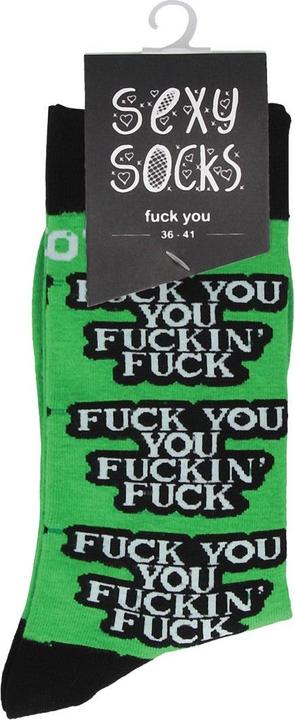 Image du produit Sexy Socks Va te faire foutre (42 - 46)