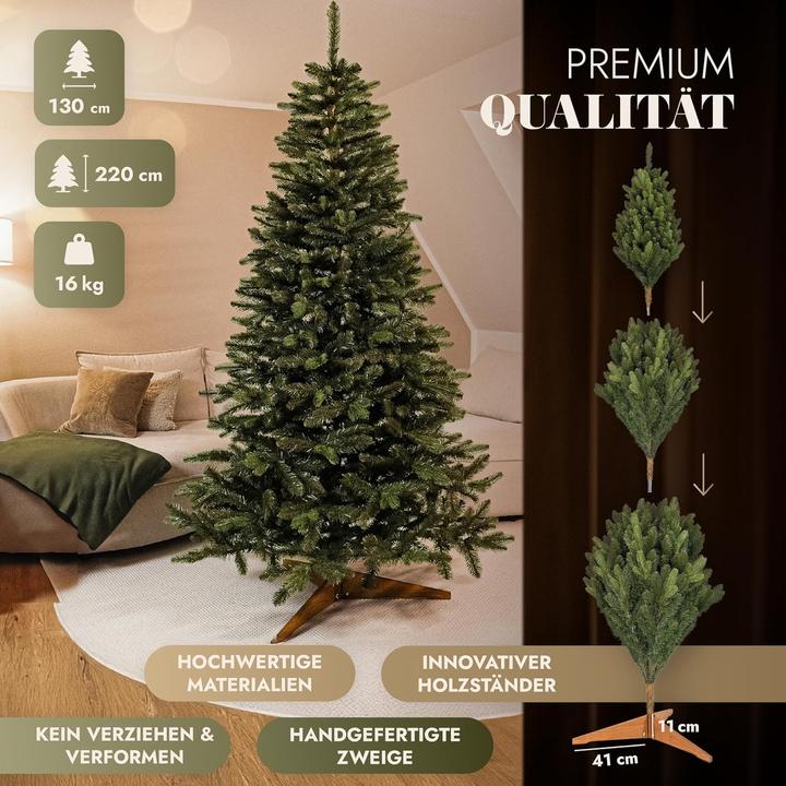 Image du produit Amari Arbre de Noël artificiel réaliste (220 cm)