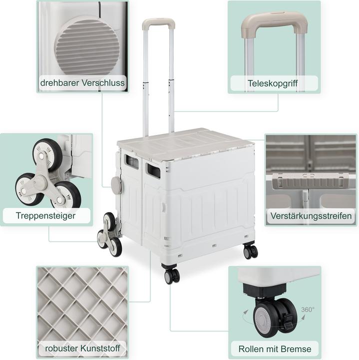 Immagine prodotto Relaxdays Carrello spesa