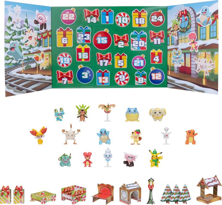 Image du produit Pokémon Calendrier de l'Avent 24