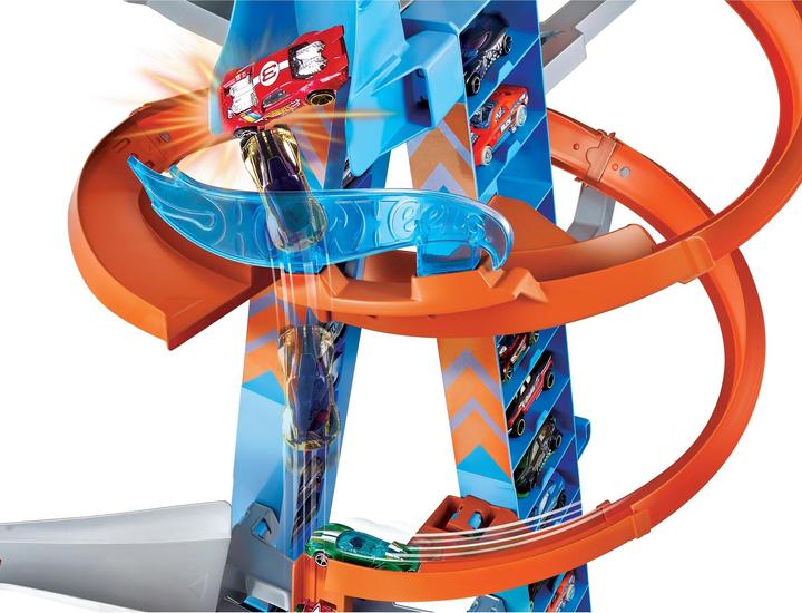 Actual product image Hot Wheels Sky Crash Tower
