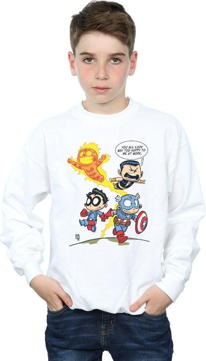 Immagine prodotto Avengers Invaders Cartoon Felpa Ragazzi (140, 146)