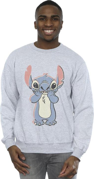 Immagine prodotto Disney Lilo And Stitch Big Print Felpa Uomo (L)