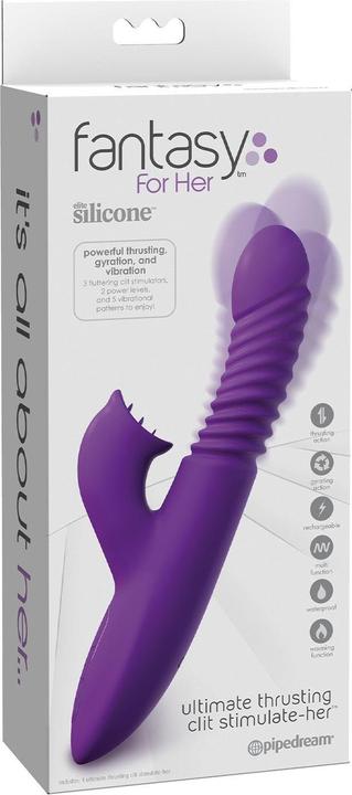 Actual product image Shots Fantasy For Her - Ultimate Thrusting Clit Stimulate-Her