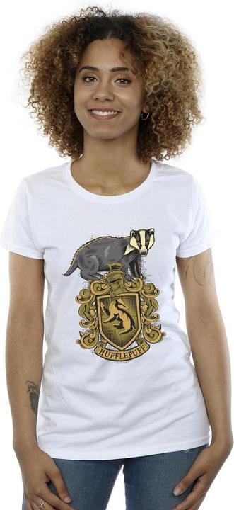 Immagine prodotto Hufflepuff Sketch Crest Maglietta Donna (S)