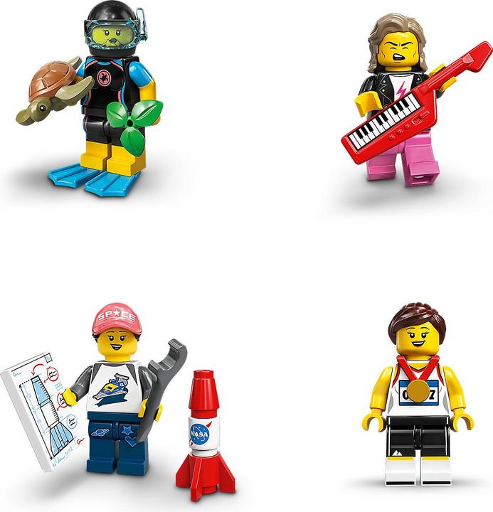 Produktbild LEGO MInifigures (71027, LEGO Minifiguren)