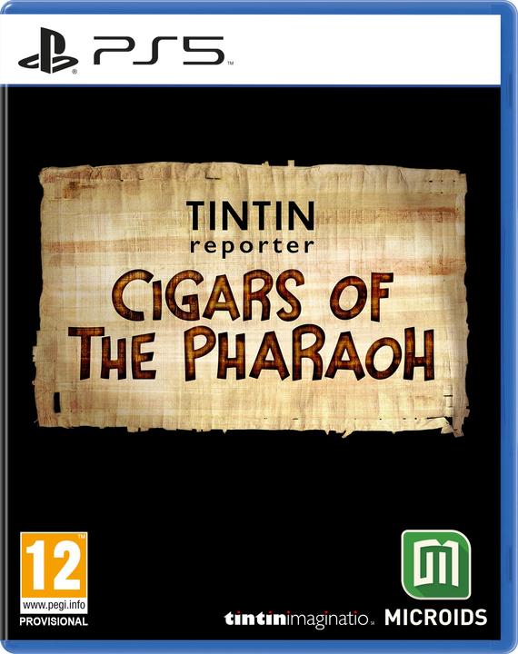 Actual product image Meridiem Games Tintin Reporter Cigars of the Pharaoh (PS5)