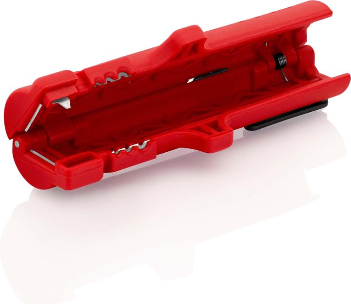Immagine prodotto Knipex Utensile spelacavi per cavi piatti e tondi (125 mm)