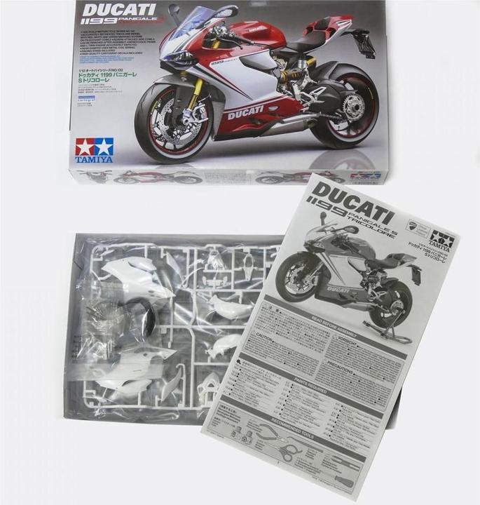 Immagine prodotto Tamiya Modello di moto 1:12 Ducati 1199 Panigale S Tricolore