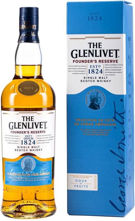 Produktbild The Glenlivet Founders Reserve (Single Malt, Scotch Whisky, 1 x 70 cl)