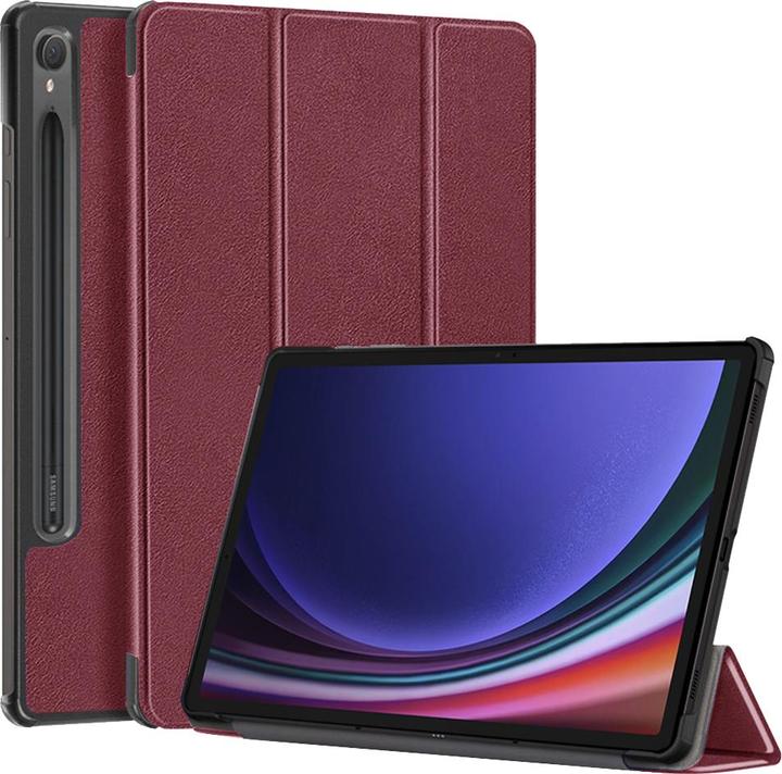 Techsuit - FoldPro - Samsung Galaxy Tab S9 / S9 FE / S10 FE - Red (Samsung Galaxy Tab S10 FE)