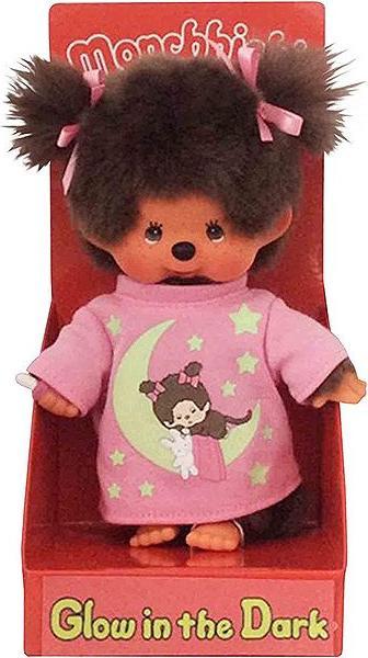 Immagine prodotto Monchhichi Ragazza fosforescente nel buio (20 cm)