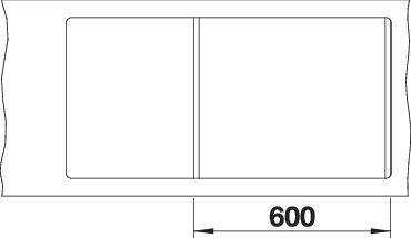 Produktbild Blanco Metra 6 S-F (47 cm, 99 cm)
