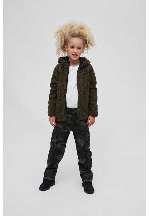 Actual product image Brandit Kids Teddy Fleece Jacket Hood - 16231 (170)