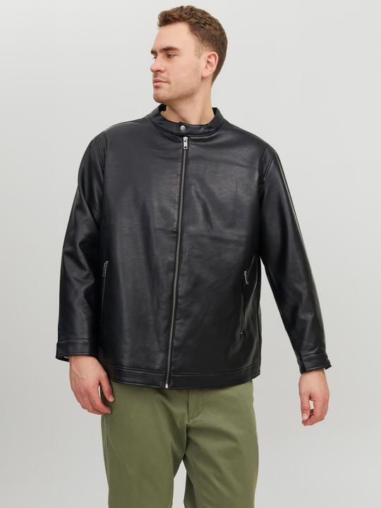 Produktbild Jack & Jones Plus Size Kunstlederjacke Kunstlederjacke (XXL)