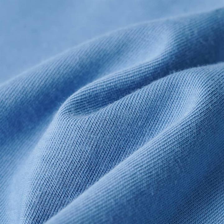 Produktbild VidaXL Kinder-T-Shirt Mittelblau 140,Material: 100 (140)