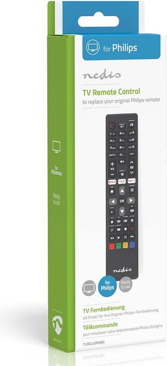 Actual product image Nedis Replacement remote control | Suitable for: Philips | Pre-programmed | 1 device | Amazon Prime / (Device-specific remote control)