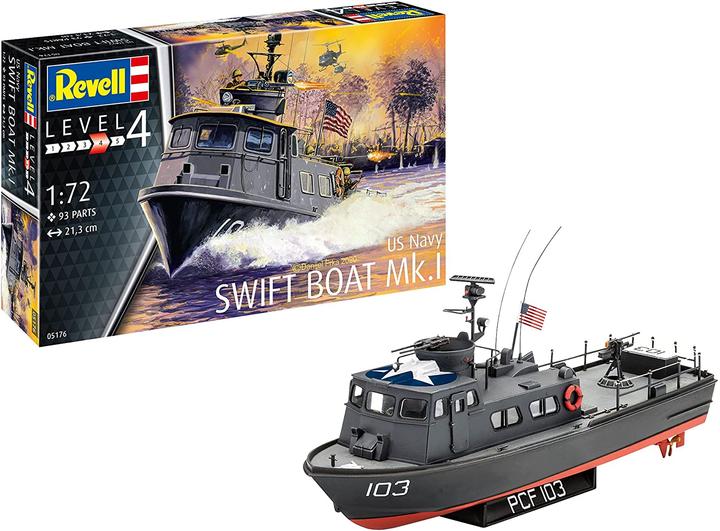 Actual product image Revell US Navy Swift Boat MkI