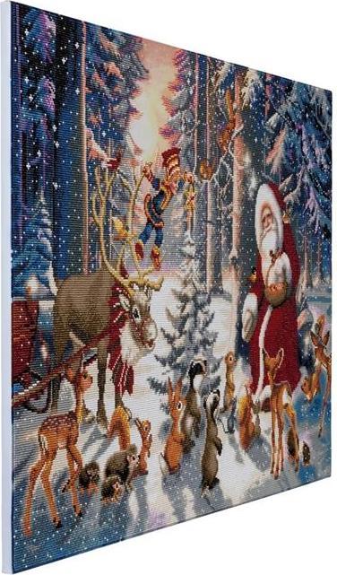 Produktbild Craft Buddy Weihnachten im Wald, 90x65cm Crystal Art Kit